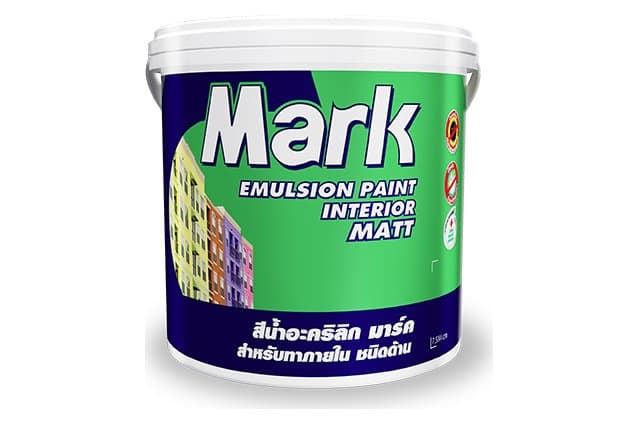มาร์ค สีทาภายใน ชนิดด้าน
